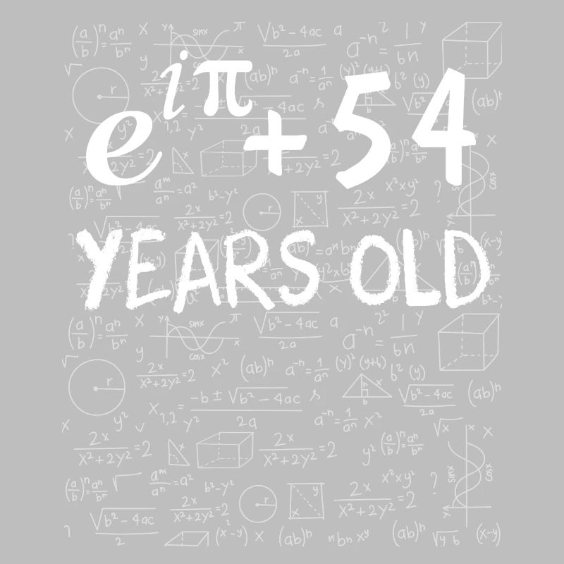53e anniversaire 53 ans Euler Identité cadeau math