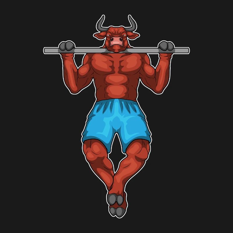 Taurus Bodybuilder Pull-Ups Musculation