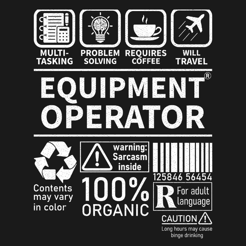 Equipment operator multi tasking problem solving