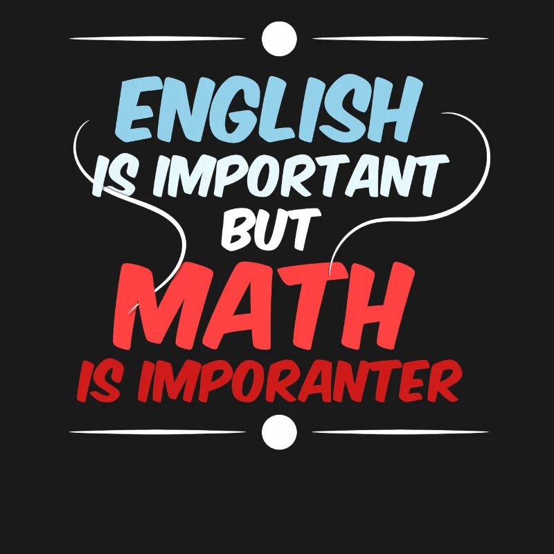 Math Math Math Professeur de mathématiques Mathématicien
