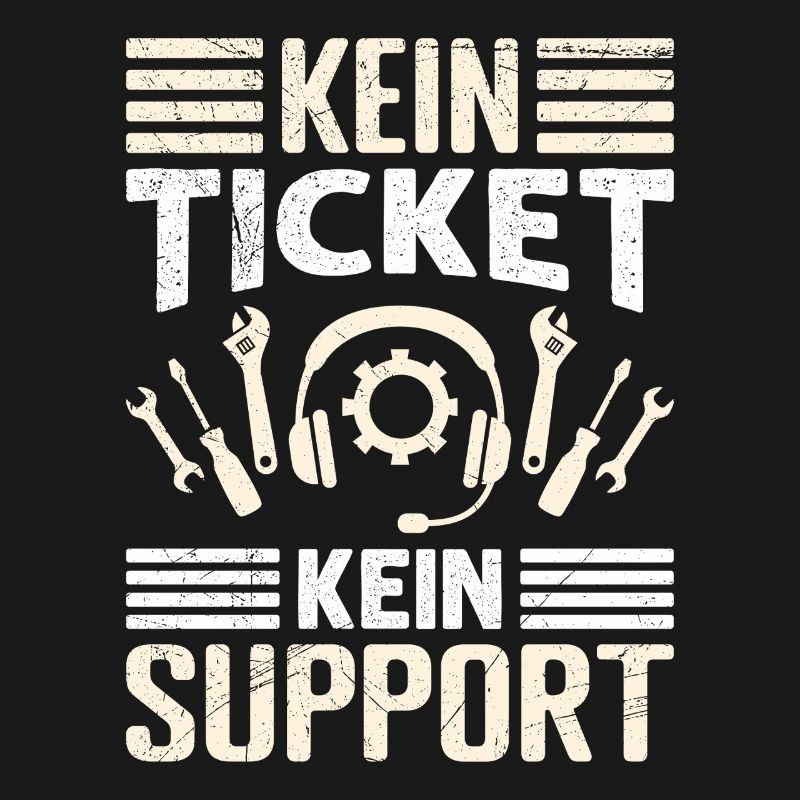 Nerd Computer PAS DE TICKET PAS DE SUPPORT DRÔLE