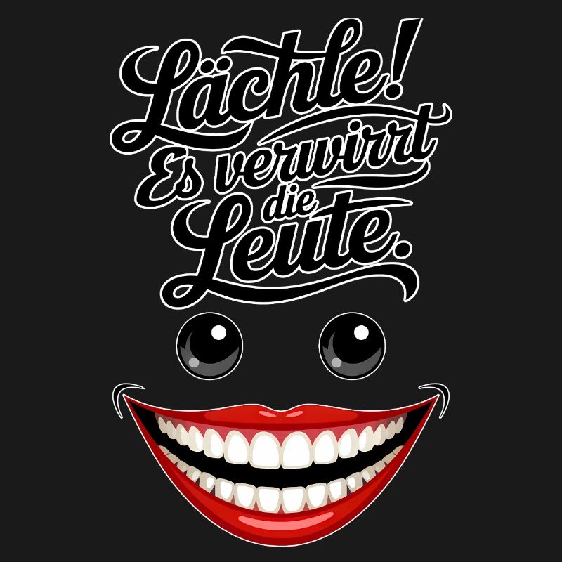 Immer lächeln