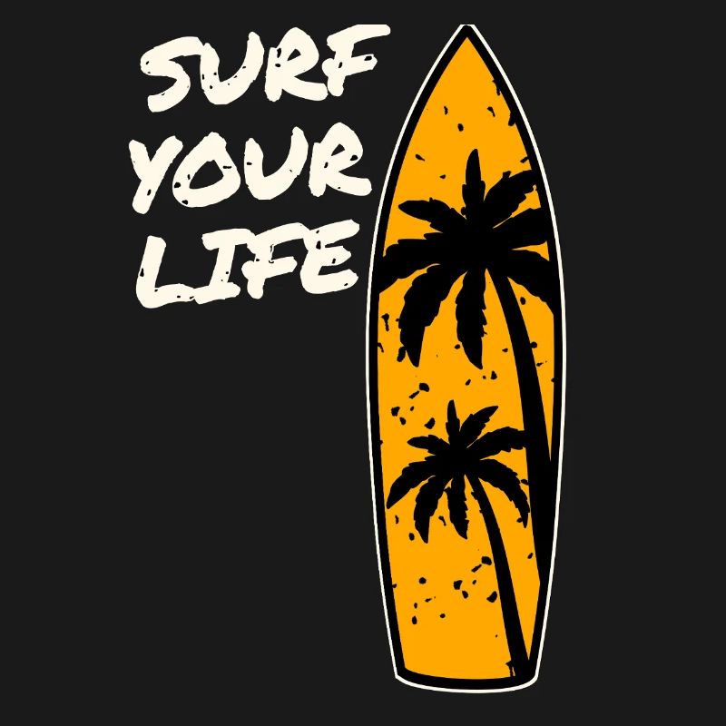 Devise de la vie de surfeur