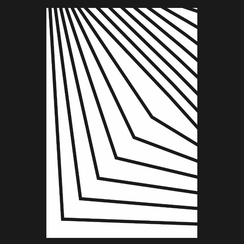 Angular Concentric Lines