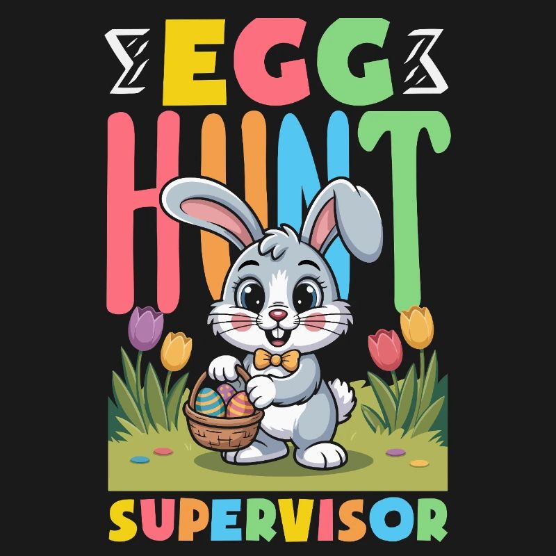 Happy Easter Sweet Easter Bunny Egg Hunt Easter Eggs