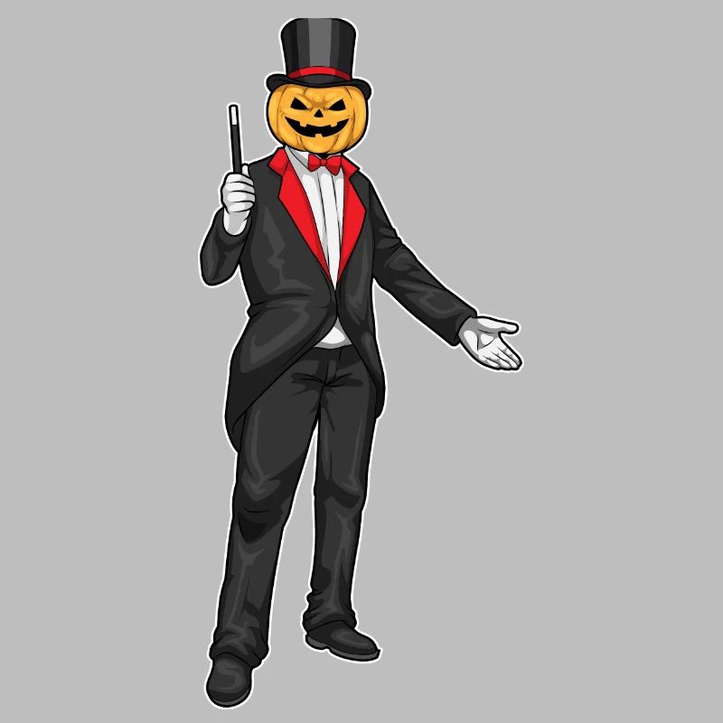 Jack O'Lantern Halloween Wizard