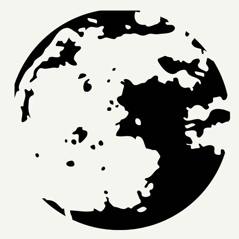 Moon Stencil