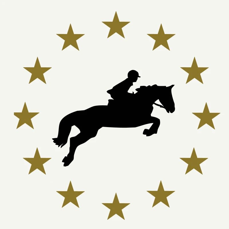 Cheval de saut d'obstacles & Étoiles