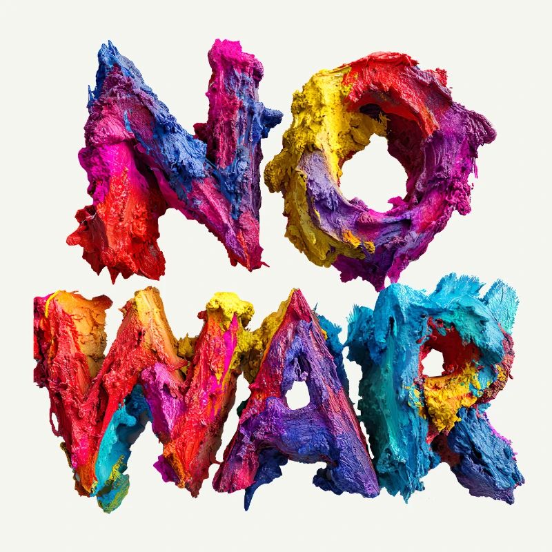 No War Farbexplosion