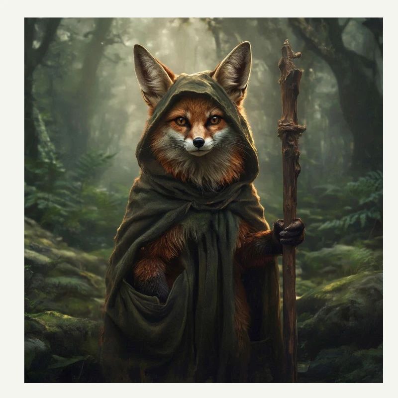 Renard des Forêts dans le Cap des Druides