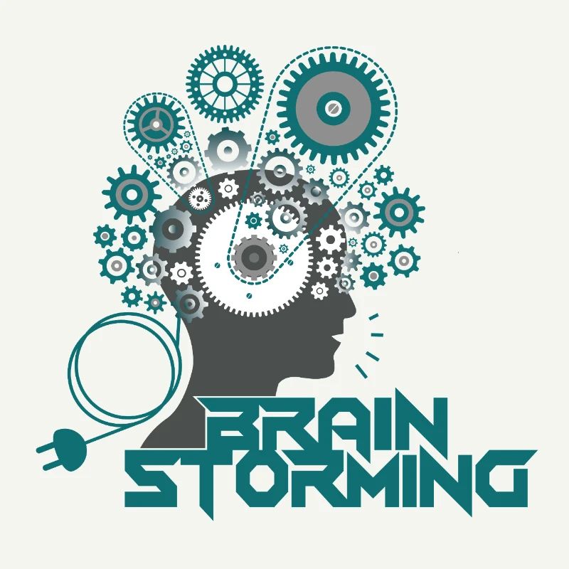 Brainstorming Head – Office & Idées de bureau