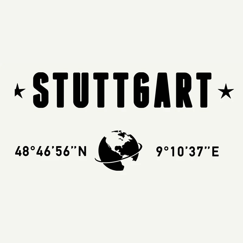 Stuttgart Germany Coordinates Gps Globe