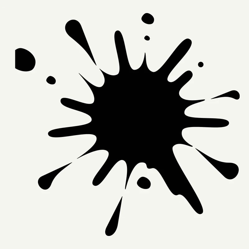 Farbspritzer-Bild*