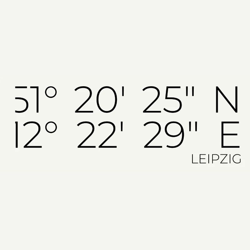 Coordinates Leipzig