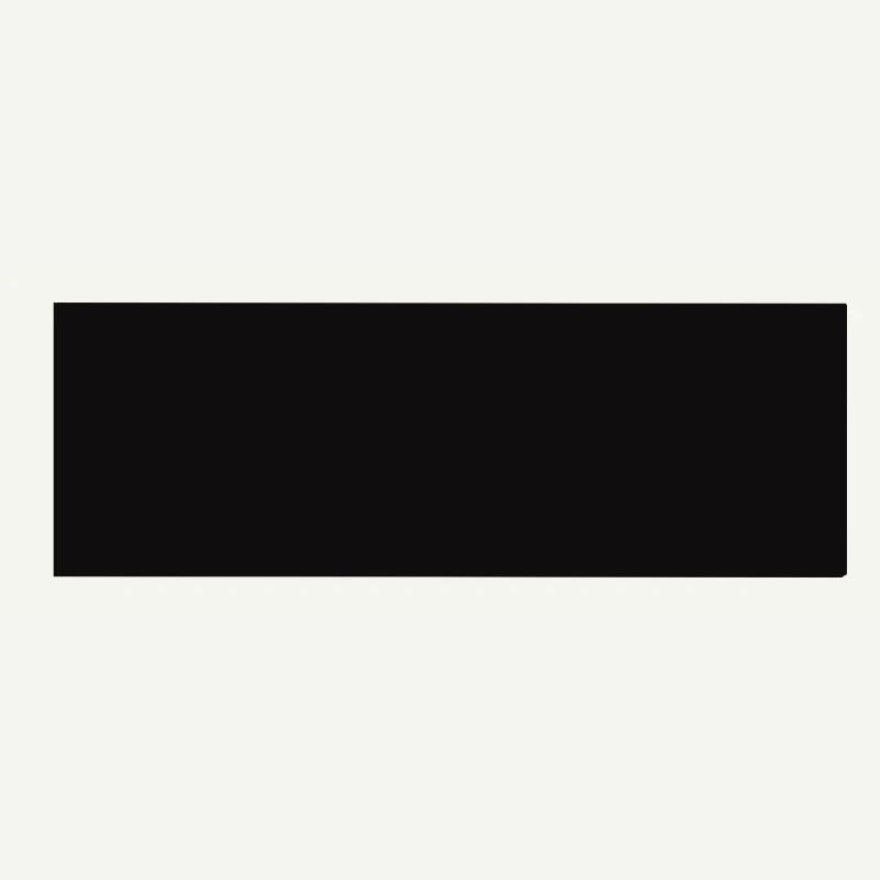 Rectangle abstrait en noir