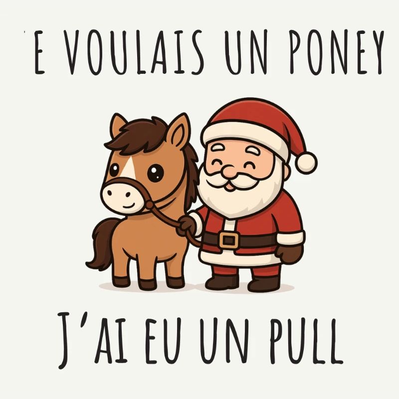 Ich wollte ein Pony, ich habe einen Pullover bekommen