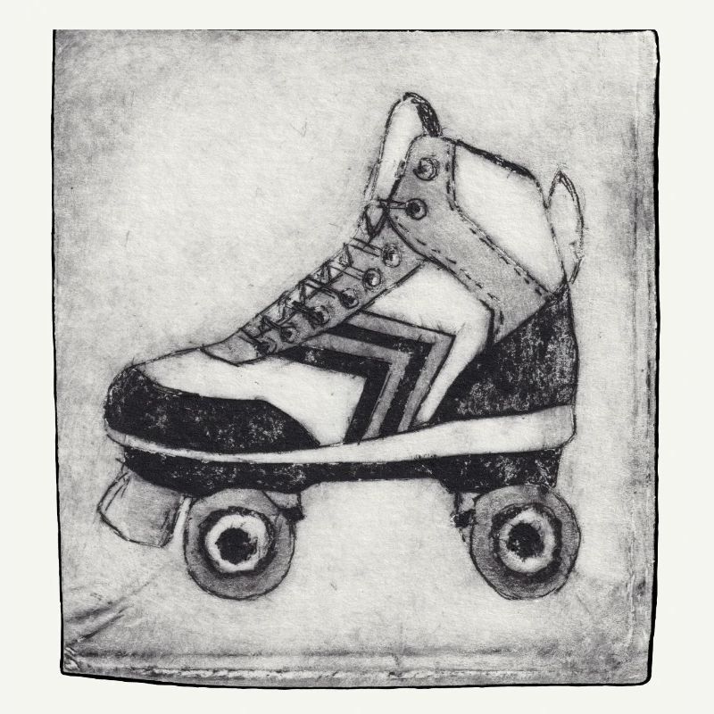 Roller Roller Retro - Sculpté à la main imprimable