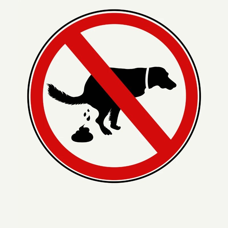 Piles de chiens Interdit