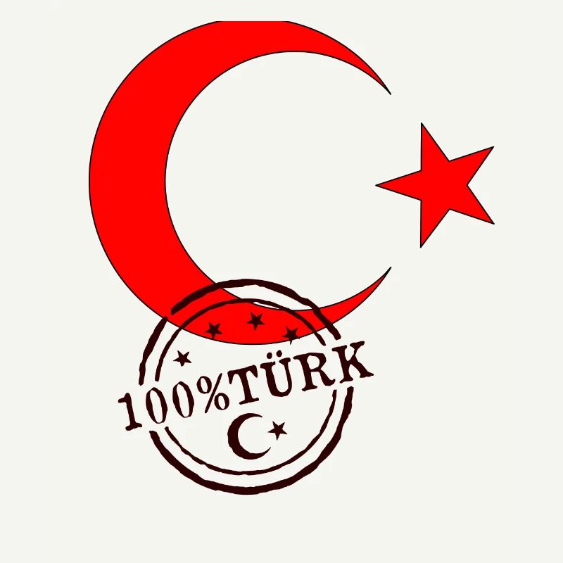 Drapeau turc 100% Türk