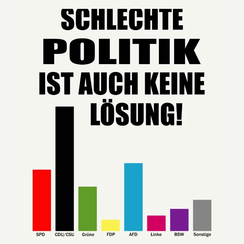 Bad politics is not a solution either