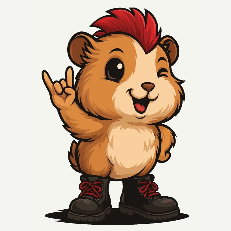 Punk Rock Cochon d’Inde
