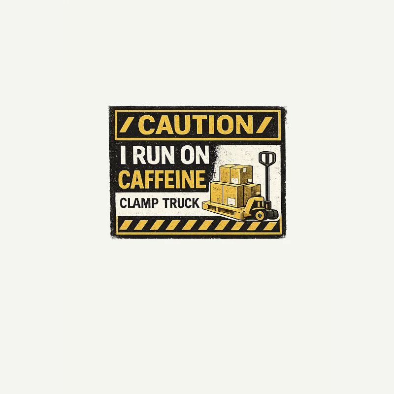 Caffeine Fueled Forklift Patch