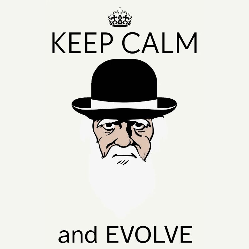 Darwin Keep Calm and evolve