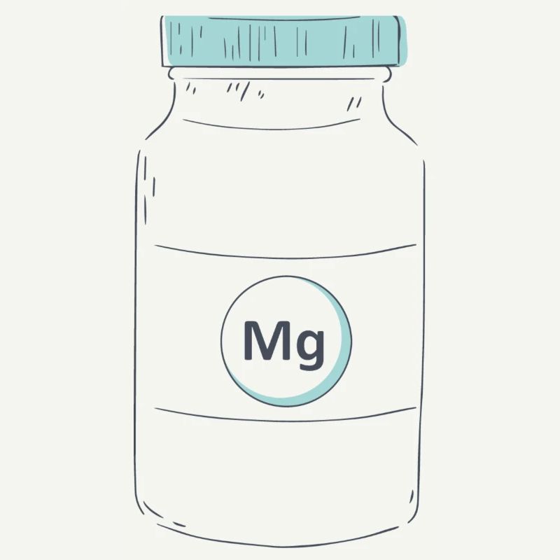 Complément alimentaire protéine de magnésium