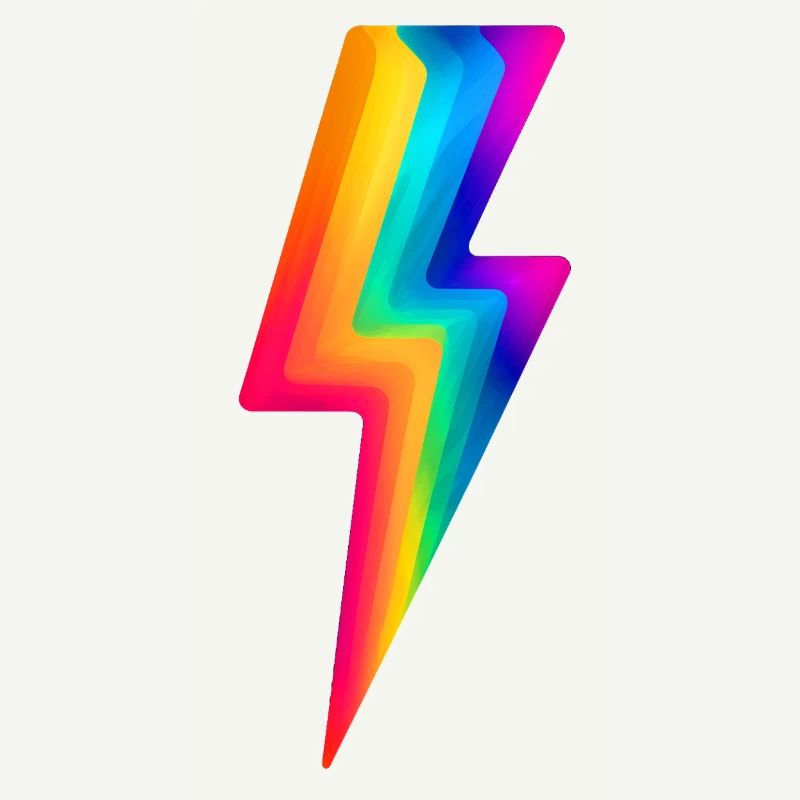 Regenbogenblitz
