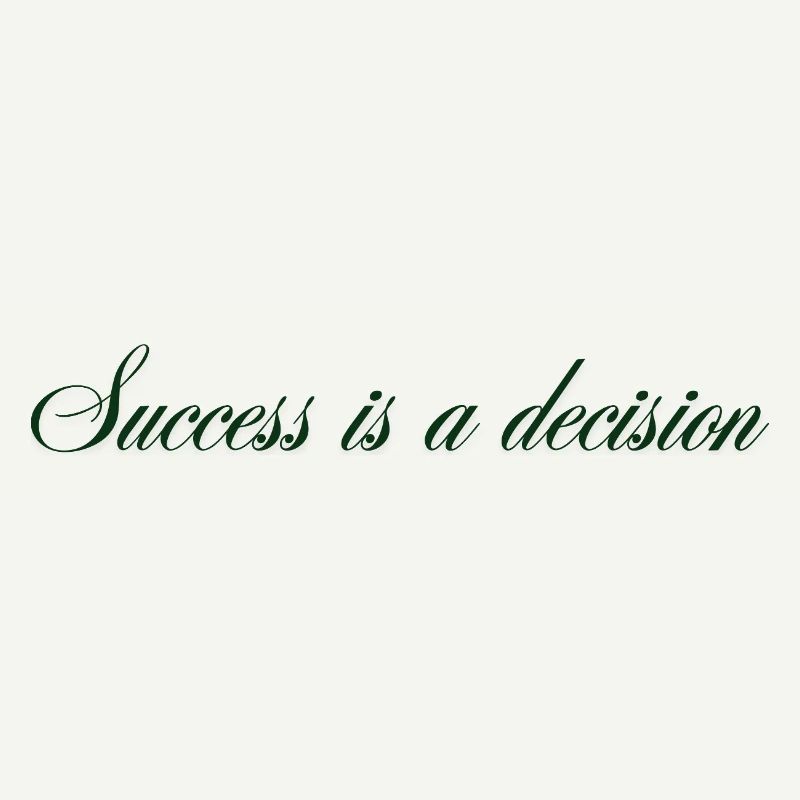 Success_is_a_decision