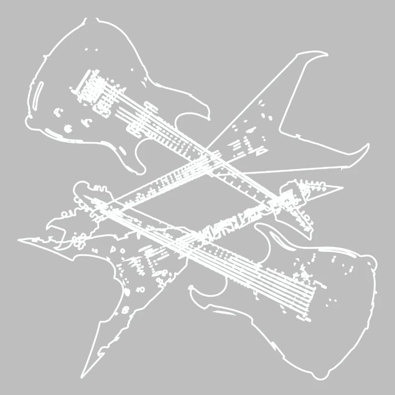 Conception de composition de guitares électriques