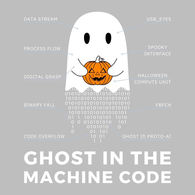 Codeur drôle, programmeur Halloween T-Shirt