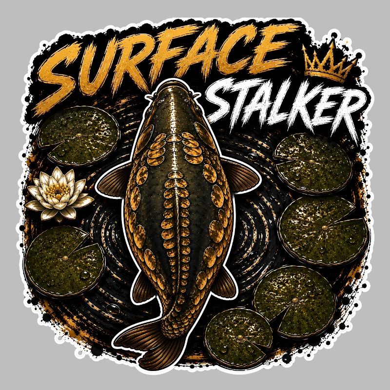 Conception de la pêche à la carpe de surface Stalker