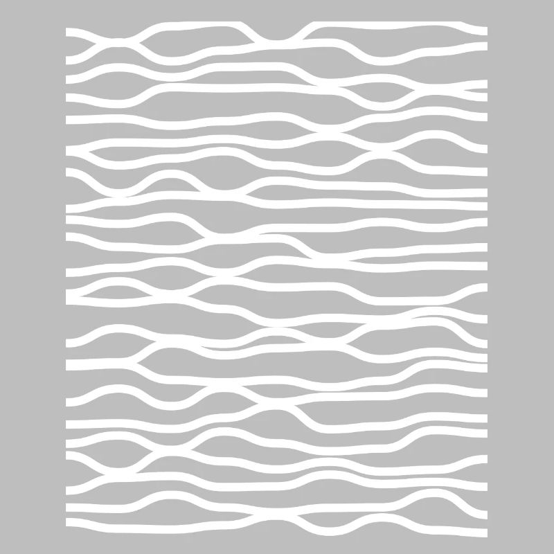 Zebra Wave Stripe Pattern