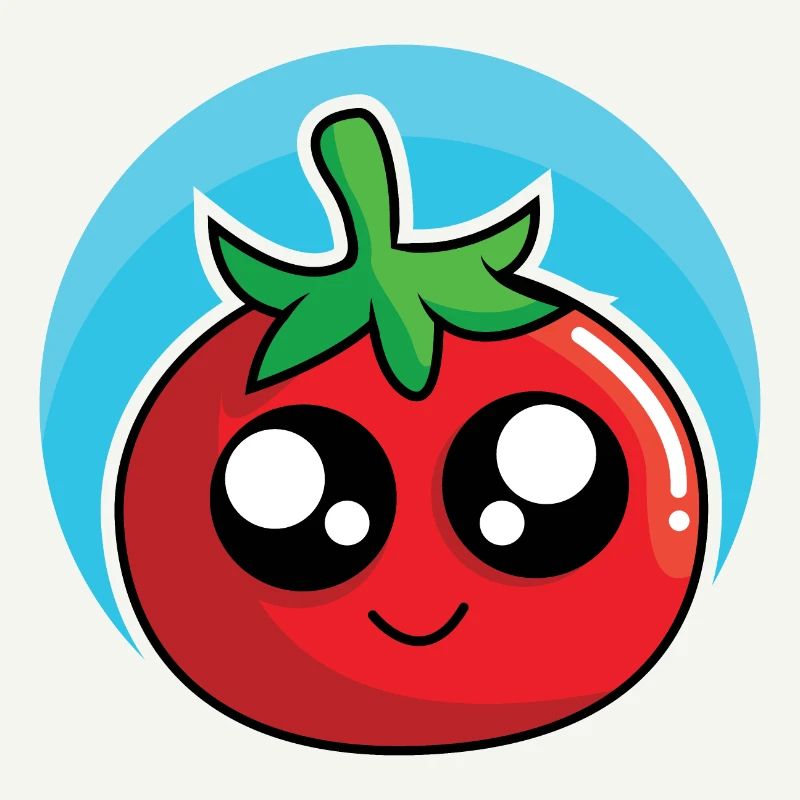 Conception drôle de tomate