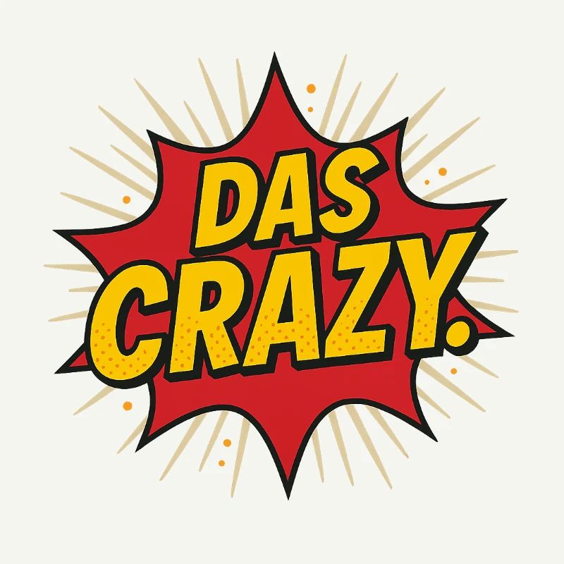 Comic Explosion Text Design