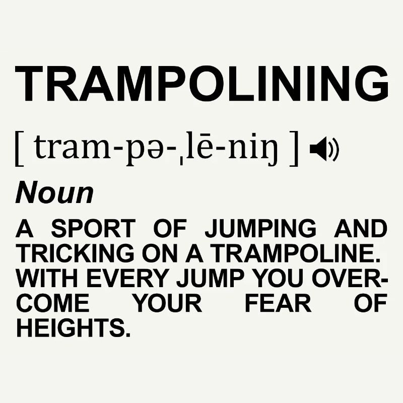 Dictionary Trampoline Jumping