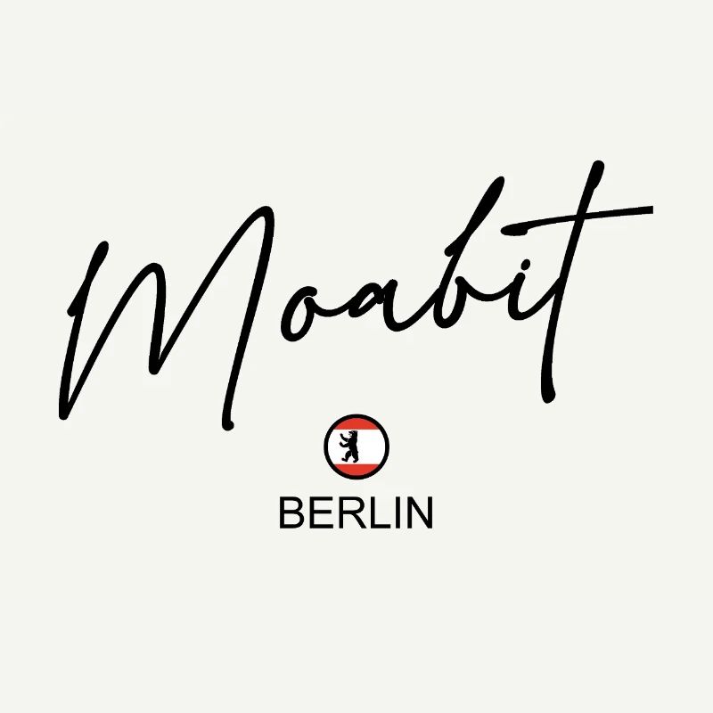 Moabit - Drapeau de Berlin - Ours de Berlin