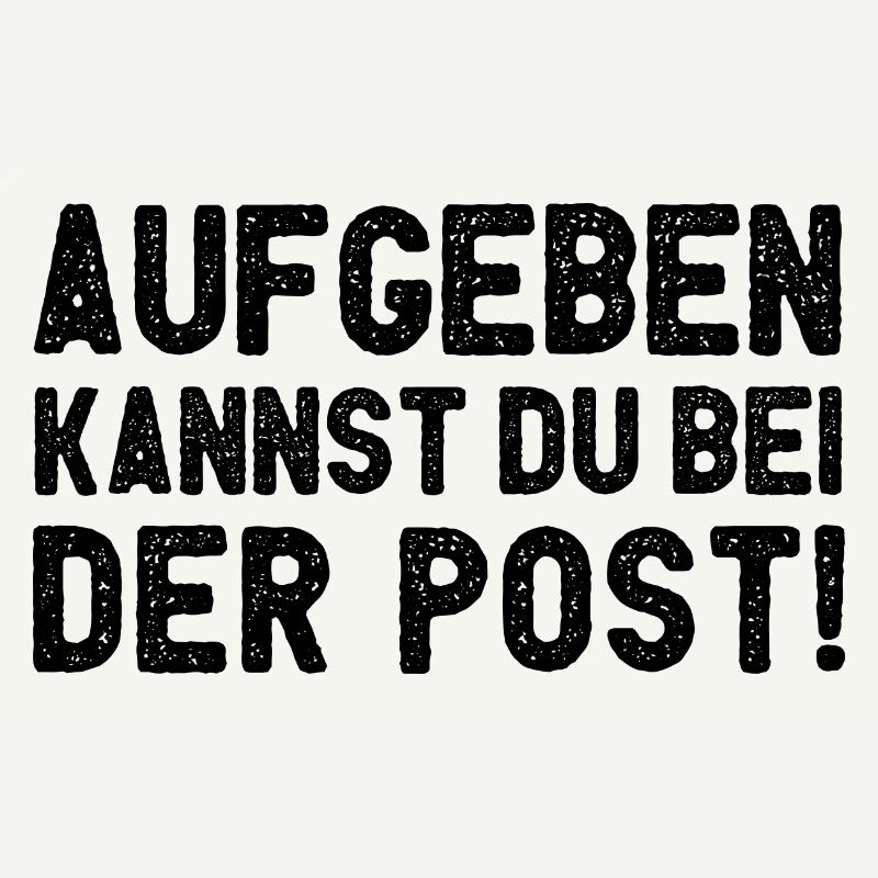 Vous pouvez abandonner à la poste