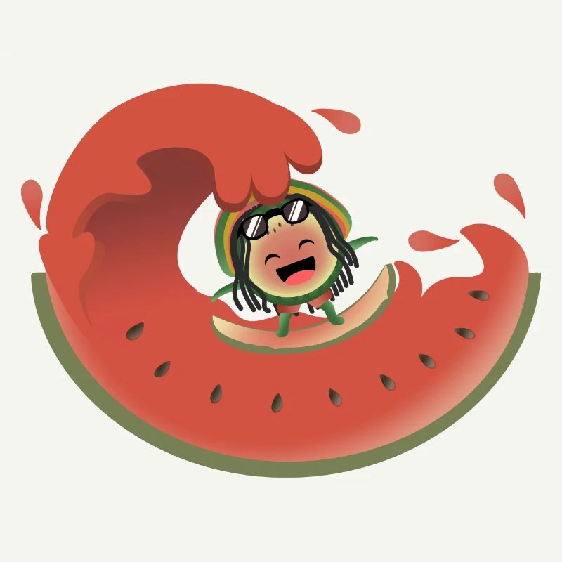 Surf pastèque