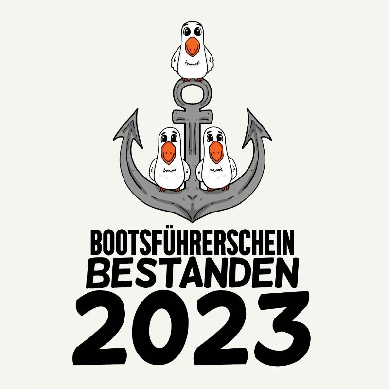Bootsführerschein 2023 Motorboot Geschenk