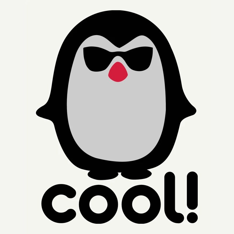 Cool pinguïn