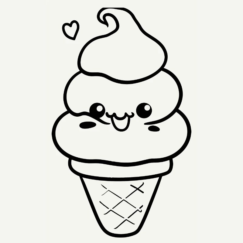 Eis Comic Stil