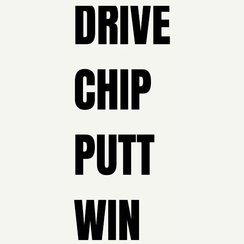 Golf Drive Chip Putt Win