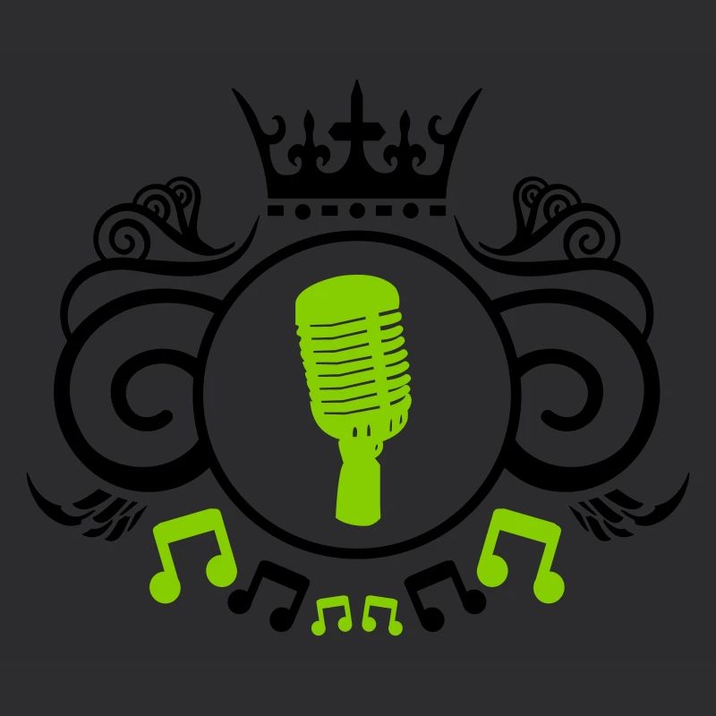 Microphone crest