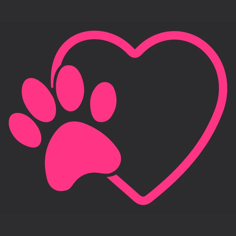 paw heart