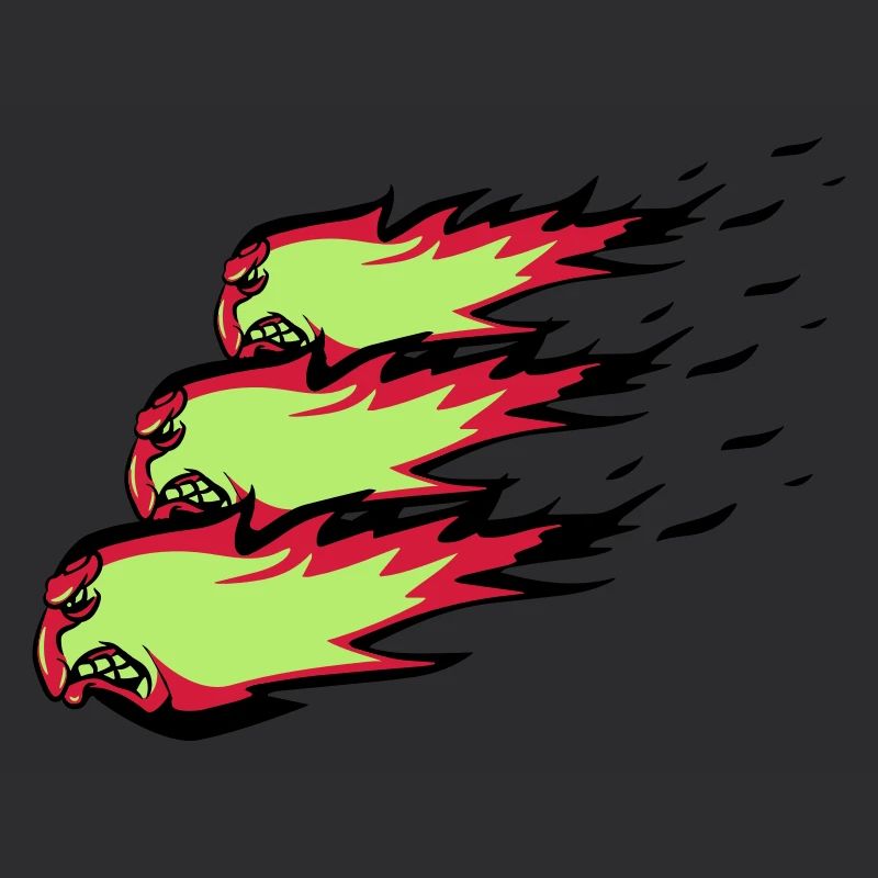 Fire flame fireball formation agro
