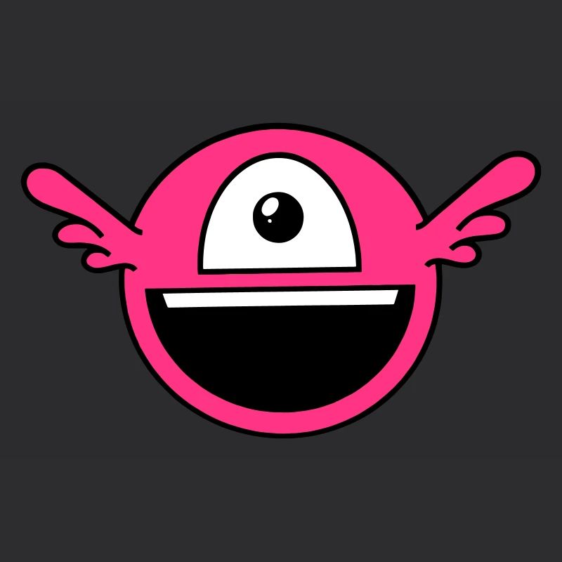 Funny alien borgne