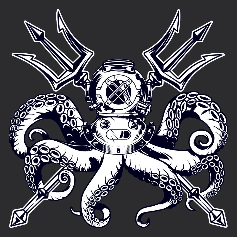 Pieuvre Scaphandre Trident