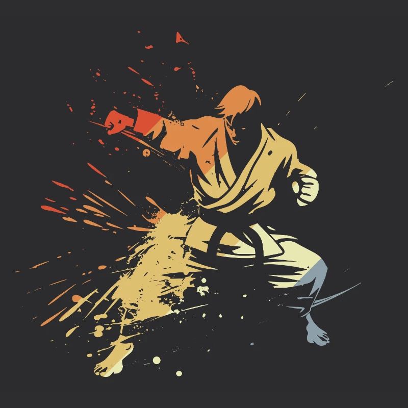 Karaté Garçon Graphique